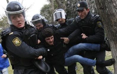 Chanting “Freedom!” in Baku