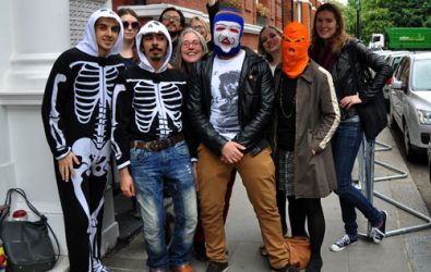 Human Rights Groups Stage London Harlem Shake Protest