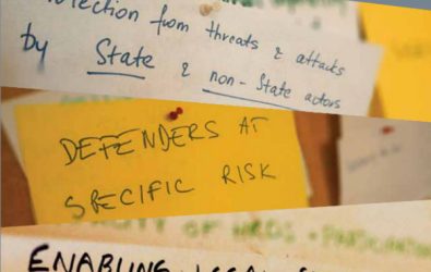 Guidelines on the Protection for Human Rights Defenders