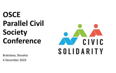 OSCE Parallel Civil Society Conference 2019: Outcome documents
